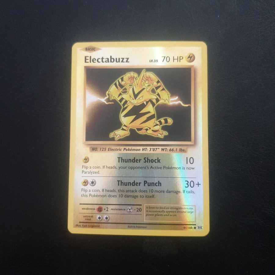 Se produkter som liknar electabuzz Evolutions Pokemon.. p Tradera  (727235391)