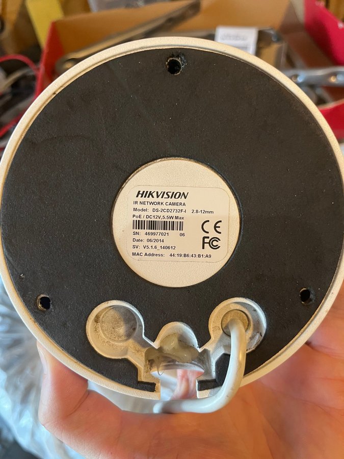 Hikvision IR Nätverkskamera DS-2CD2732F-I Köp på Tradera (698776098)