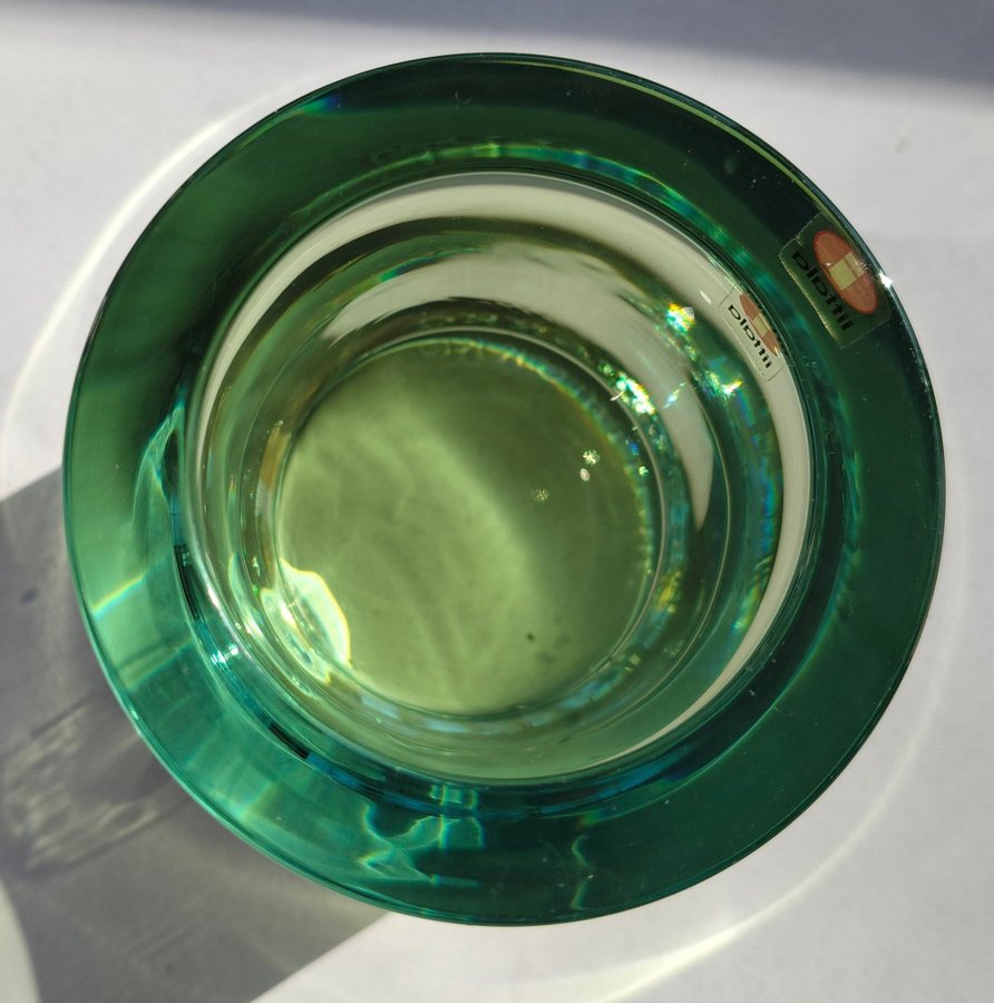 Iittala Marimekko Kivi Ljuslykta LIME GRÖN | Köp på Tradera