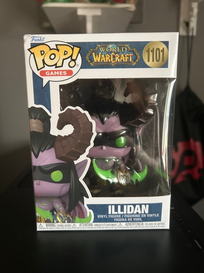 Précommande Funko Pop! World Of Warcraft Illidan Chase N°1101 – Sept 2025