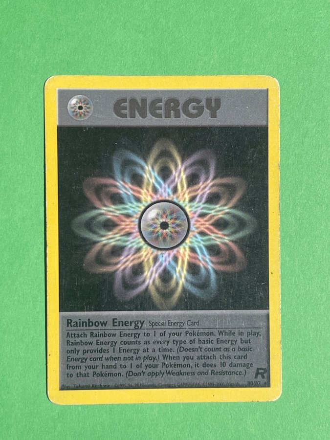 Se Produkter Som Liknar Rainbow Energy Pokemon Card P Tradera