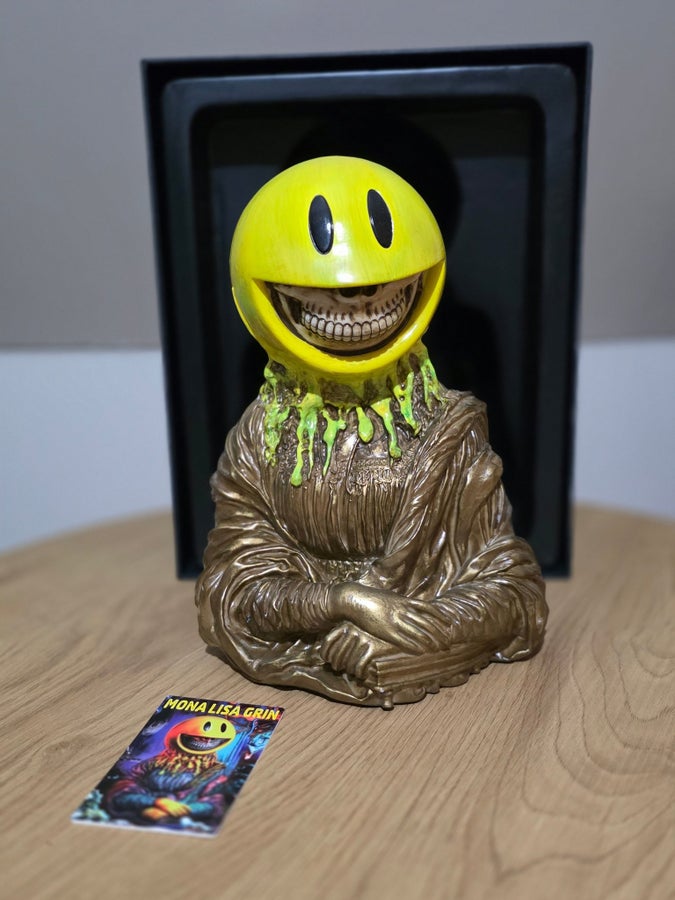 Funko POP! Mona Lisa Grin by Ron English (Gold .. | Köp på Tradera