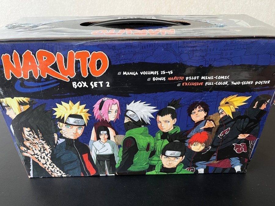 NARUTO BOX SET 2: VOL 28-48 - ENG MANGA | Köp på Tradera (708673819)