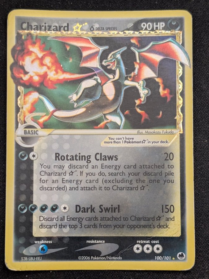 Gold Star Charizard - Delta Species (DF 100) | Köp på Tradera