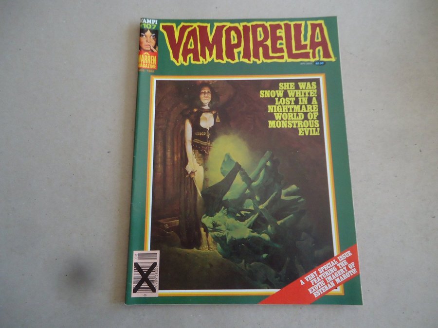少年漫画 Vampirella #107 August 1982, Warren Vampirella #107 CGC 8.5 VF+ (Warren - 08/82) Low Print Run! | eBay