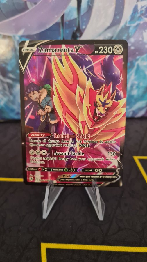 Pokemon Astral Radiance Zamazenta V TG22 