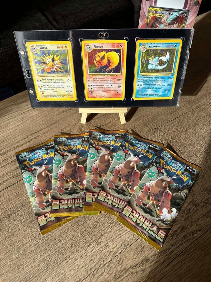 5 x Pokmon Clay Burst sv2D Booster Pack - Korean | Kp p Tradera (732554139) 5 x Pokmon Clay Burst sv2D Booster Pack - Korean | Kp p Tradera (732554139)