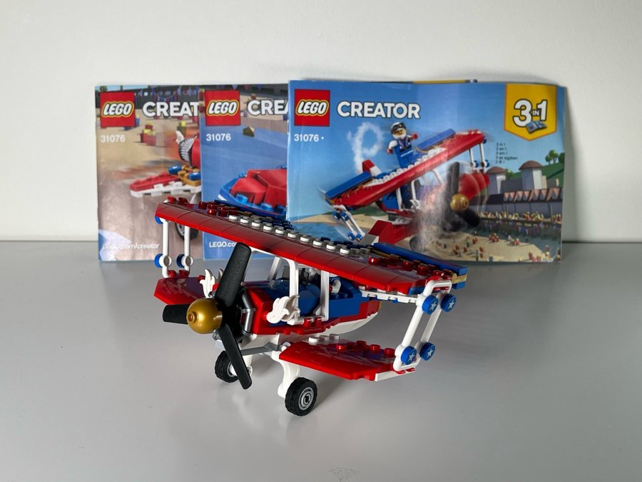 Lego Set Lego Creator In Daredevil Stunt Plane Lego Creator
