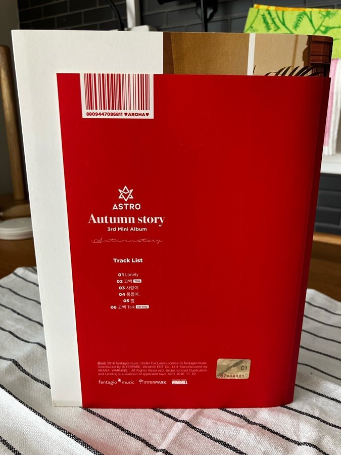 ASTRO - Autumn Story 3rd Mini Album kpop | Köp på Tradera