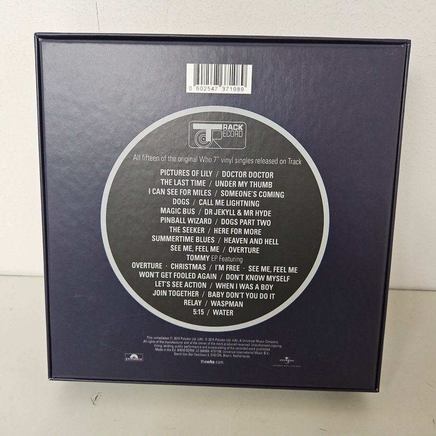 洋楽 THE WHO/THE TRACK SINGLES 1967-1973 The Track Singles 1967-1973 - The Who