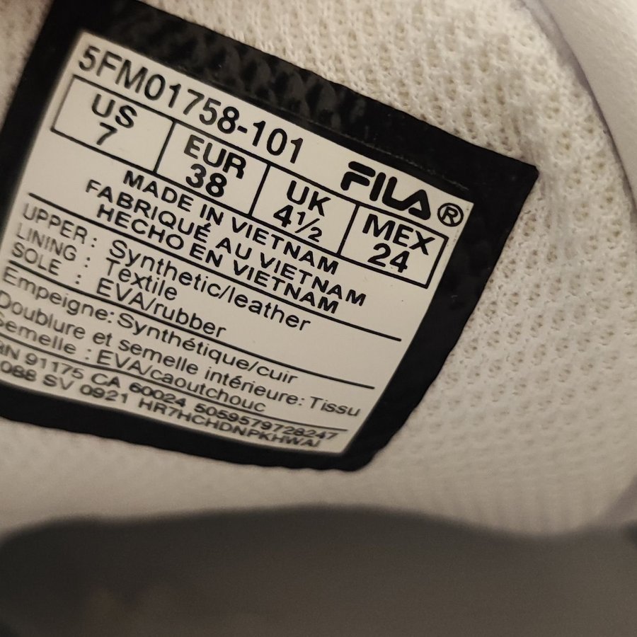Fila rn deals 91175 ca 60024