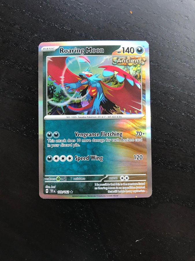 Pokemon Roaring Moon 109/162 HOLO | Kp p Tradera (631239168)