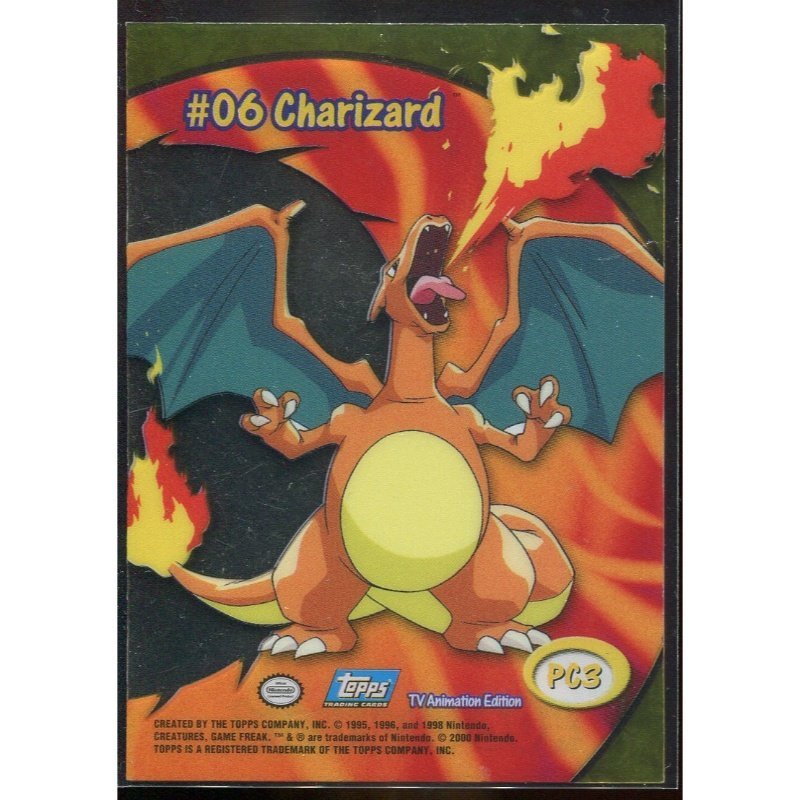 2000 Topps Pokemon Charizard #.. | Köp från Samlarhobby på Tradera