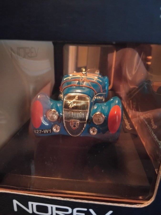 🏎️ Peugeot 302 Darlmat 24H Le Mans 1937 – Norev 1/18 – Occasion