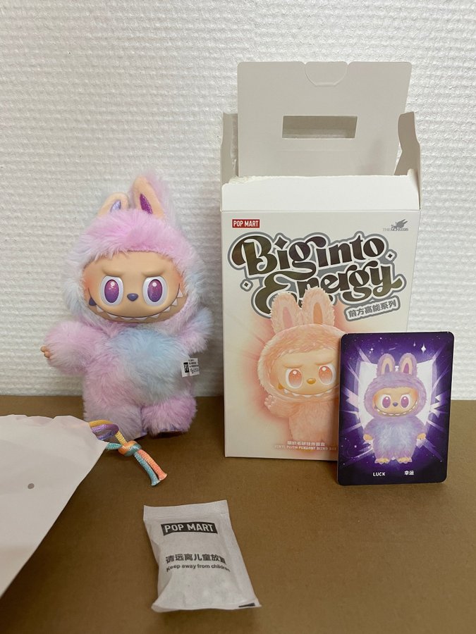 ラブブ THE MONSTERS Big into Energy LUCK Pop Mart Labubu The Monsters Big into Energy Series Luck