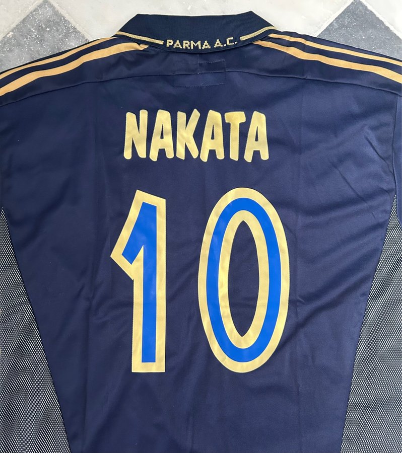 PARMA A.C. #NAKATA 10 Away Shirt 2001-02 Champi.. | Köp på Tradera