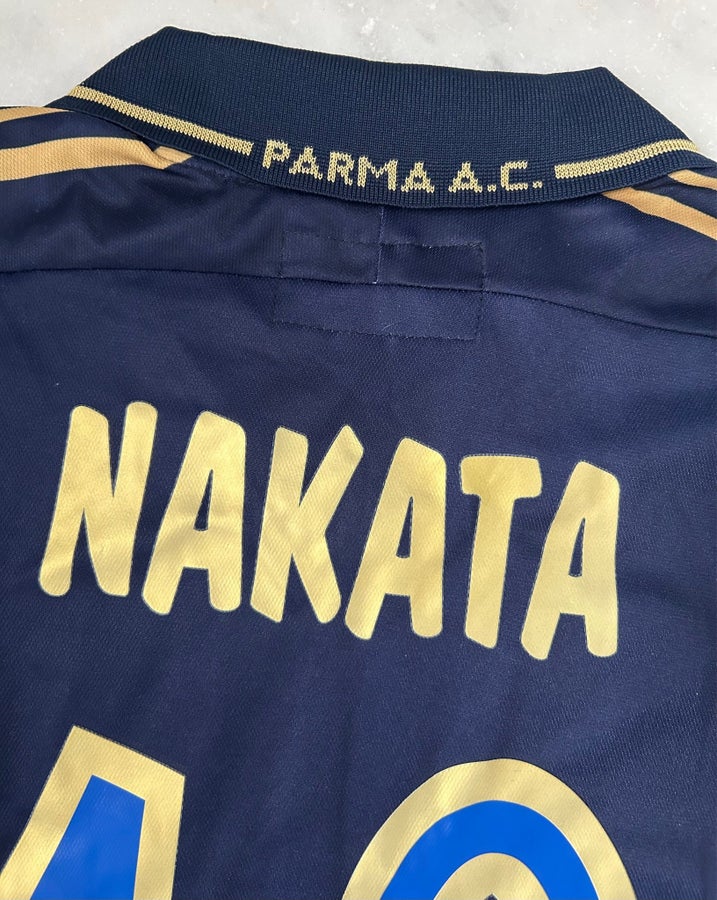 PARMA A.C. #NAKATA 10 Away Shirt 2001-02 Champi.. | Köp på Tradera