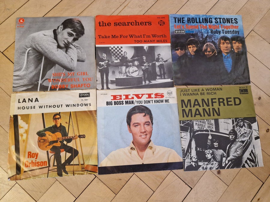 Large Rocks Uk 30 st 60-talssinglar US/UK pop & rock alla med .. | Köp på Tradera ...