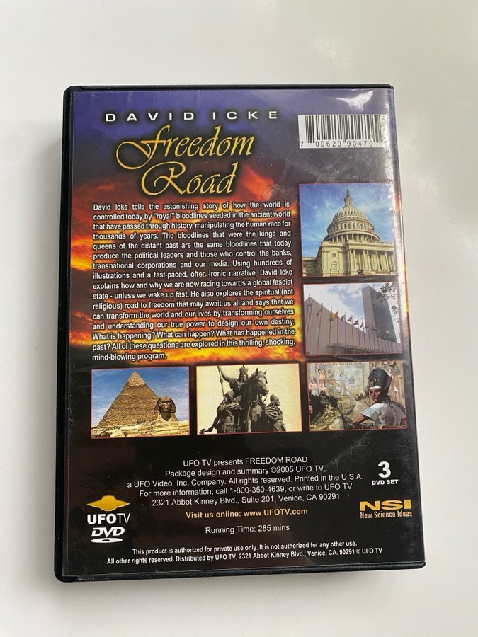 David Icke: The Freedom Road [DVD]
