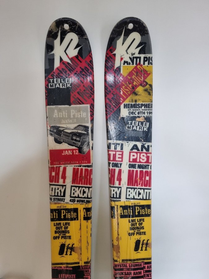 K2スキー板ANTIPISTE K2スキー板ANTIPISTE （珍しい サロモン フリースタイル スキー