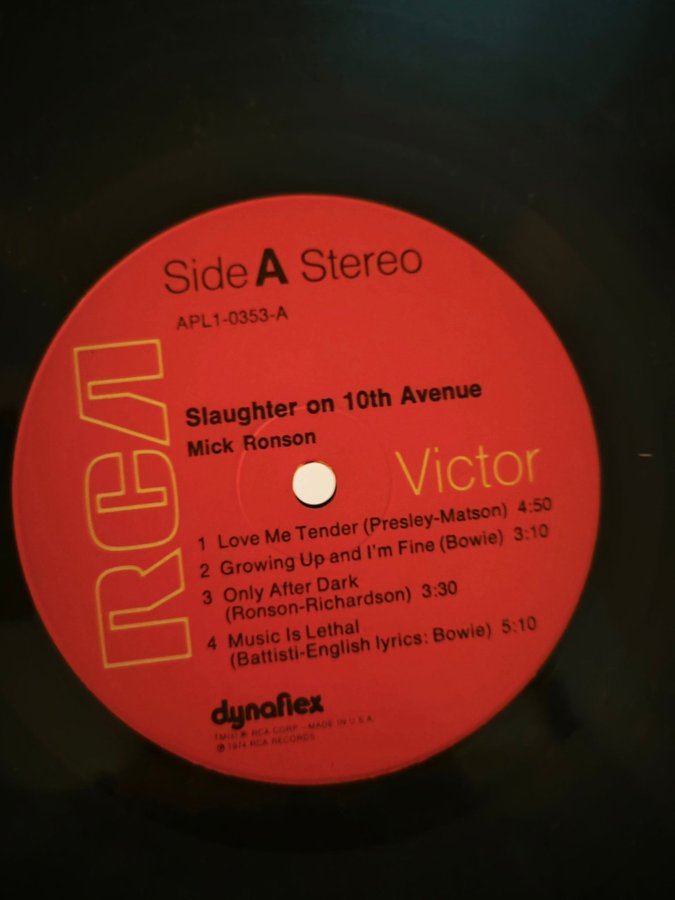 Mick Ronson - Slaughter on 10th avenue - US - Lp | Köp på