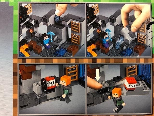 Minecraft 21147 The Bedrock Adventures Lego Adventures Lego Set