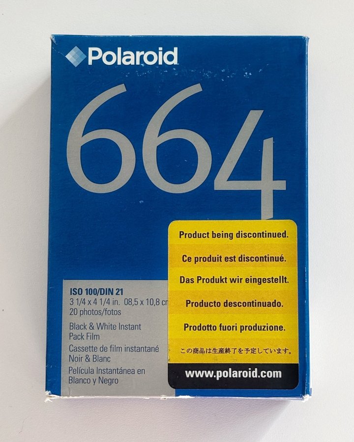 Se produkter som liknar Polaroid 664 Film, 20 st bilder på Tradera