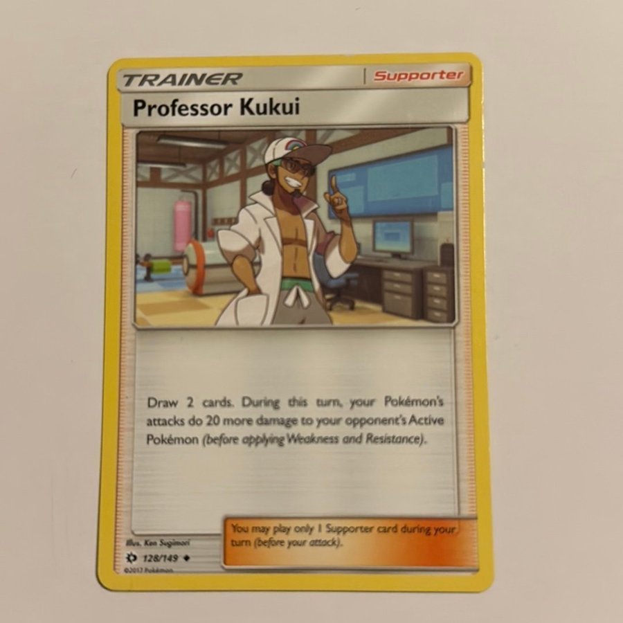 Pokmonkort: Professor Kukui, 128/149 Sun & M.. | Kp p Tradera  (727205543)