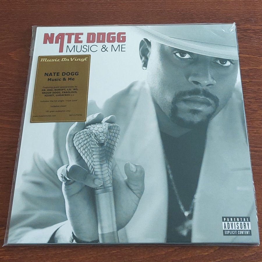 米2discs LP Nate Dogg Music & Me 626881 ELEKTRA /00260