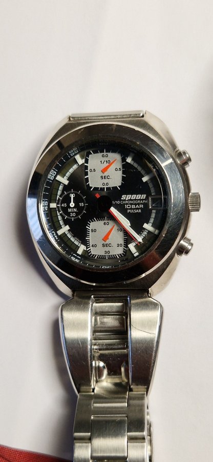 PULSAR spoon 海外版SEIKO 腕時計 ビンテージ SEIKO（腕時計(デジタル