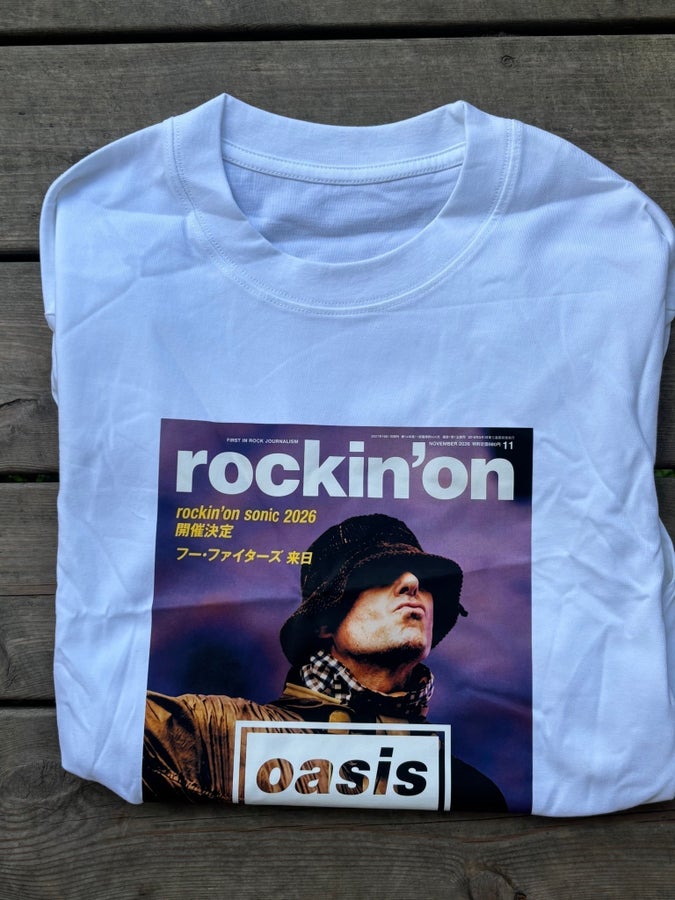 Oasis magazine merch live 25 Liam gallagher Vit.. | Köp på Tradera