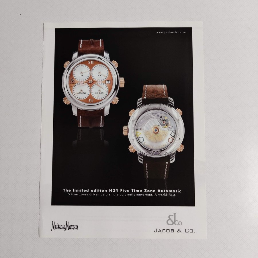 Jacob and company limited edition h24 hot sale