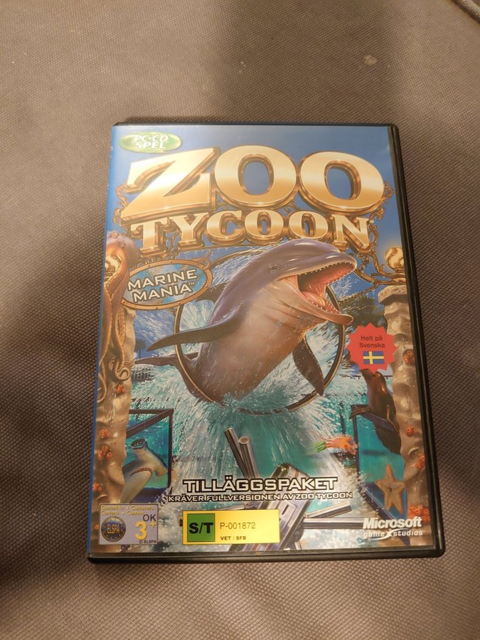 Zoo Tycoon 2 Marine Mania Expansion Pack PC Game