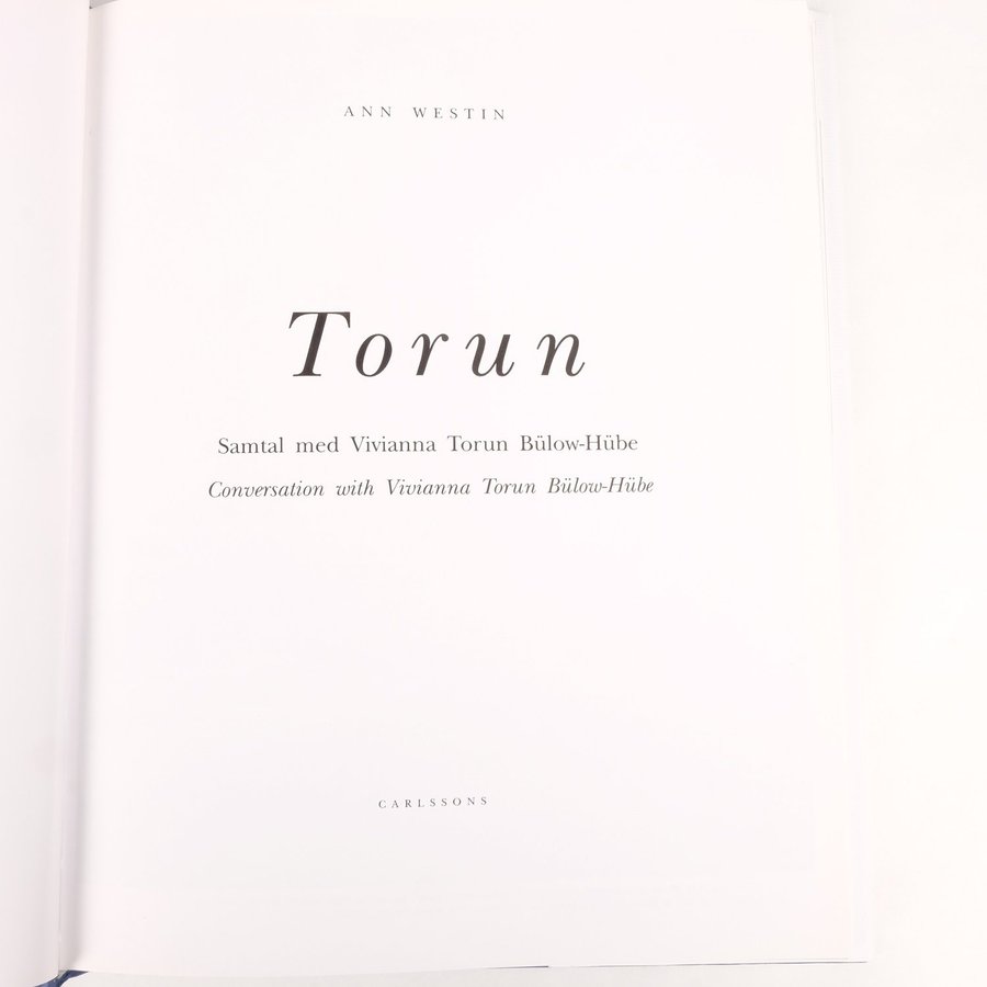 Torun Ann Westin Carlsson Bokförlag Torun Ann Westin Carlsson Bokförlag TORUN.