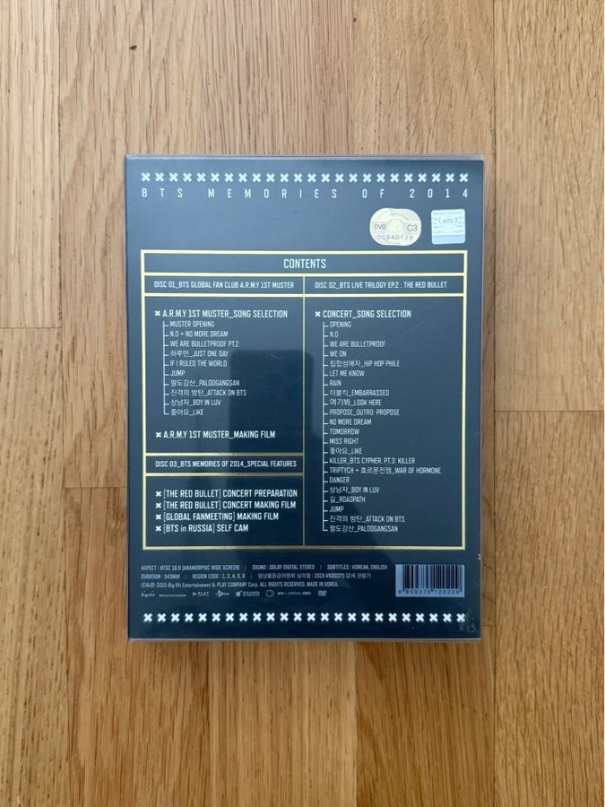 Se produkter som liknar BTS Memories of 2014 DVD - Kpop på Tradera