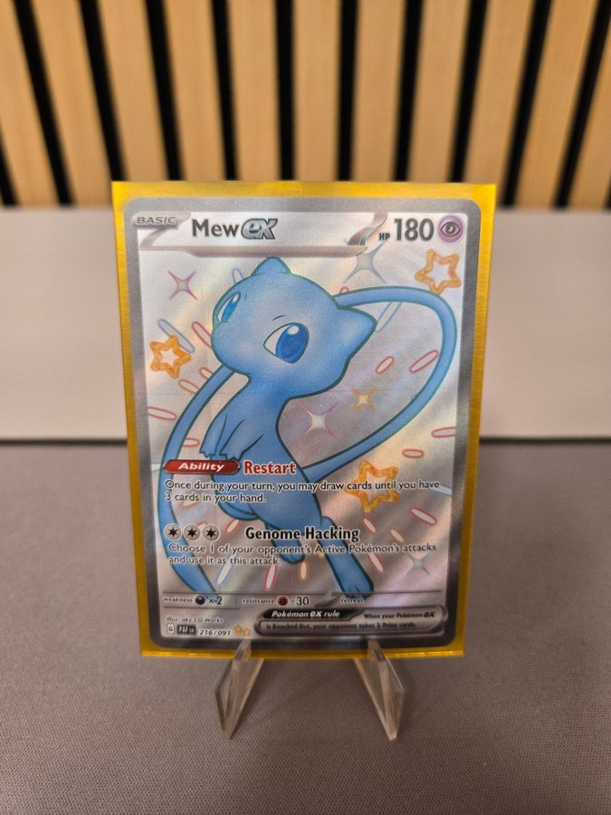Se produkter som liknar MEW EX - PALDEAN FATES - SHIN.. p Tradera  (725255365)