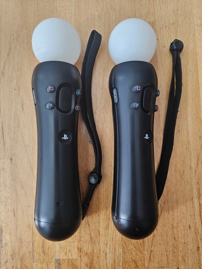 PSVR 2st move kontroll med USB kabel ,PS4 ,PS5 Køb på Tradera