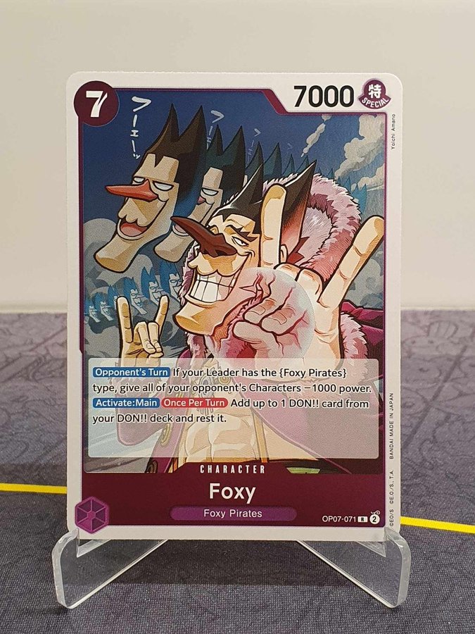 FOXY - Holo Rare - 500 Years into the Future - .. | Kp p Tradera  (638402964)