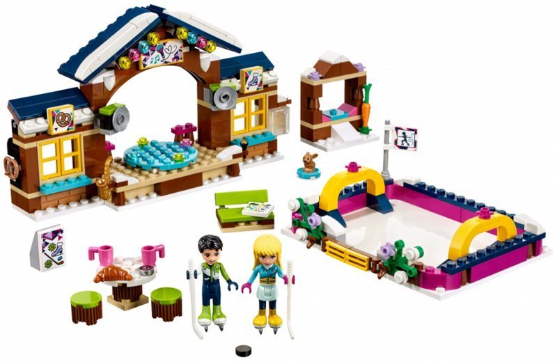 LEGO Friends 41322 Snow Resort Ice rink Köp på Tradera (698965774)