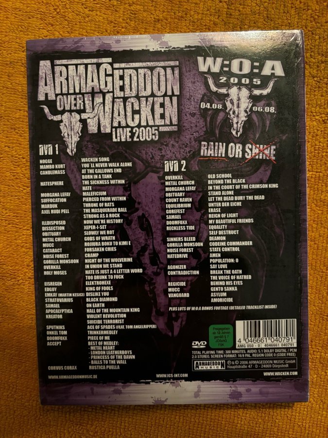 その他 Armageddon Over Wacken [DVD] 61lrhSWpObL.jpg