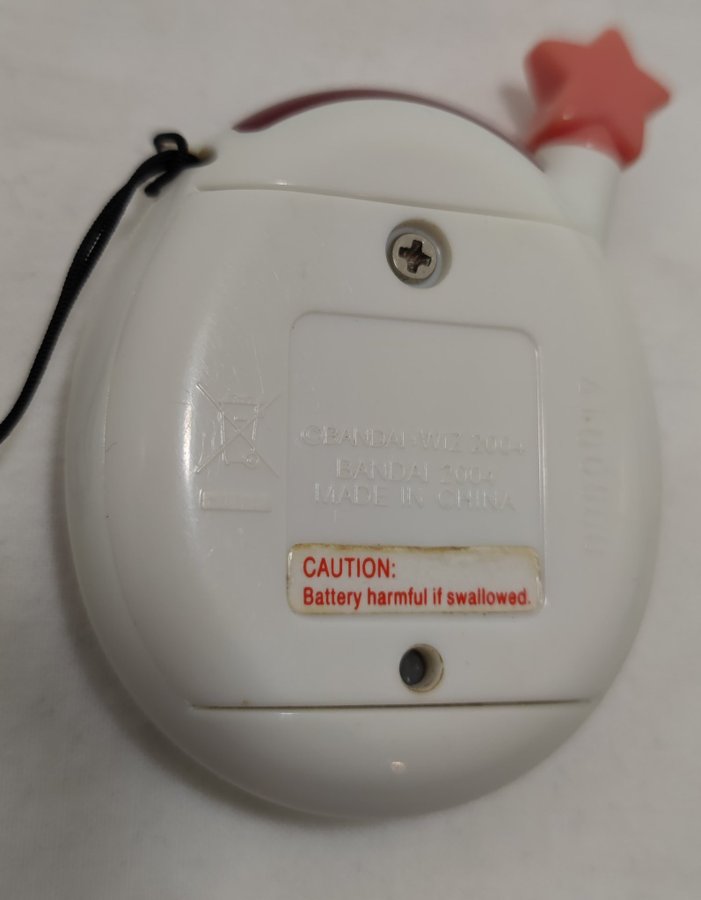 Tamagotchi Connection V4.5 Bandai - Modèle White Flowers 2004 - Jeu électronique Vintage Japon