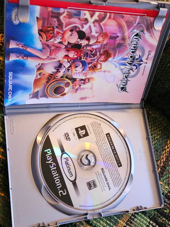 Cadre d'exposition Kingdom Hearts 2 (PS2) - France