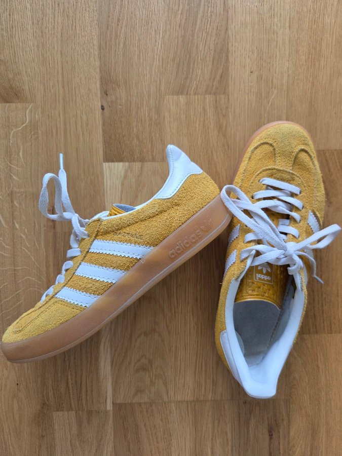 Adidas Gazelle sneakers i gul, storlek 37 | Kp p Tradera (730169590)