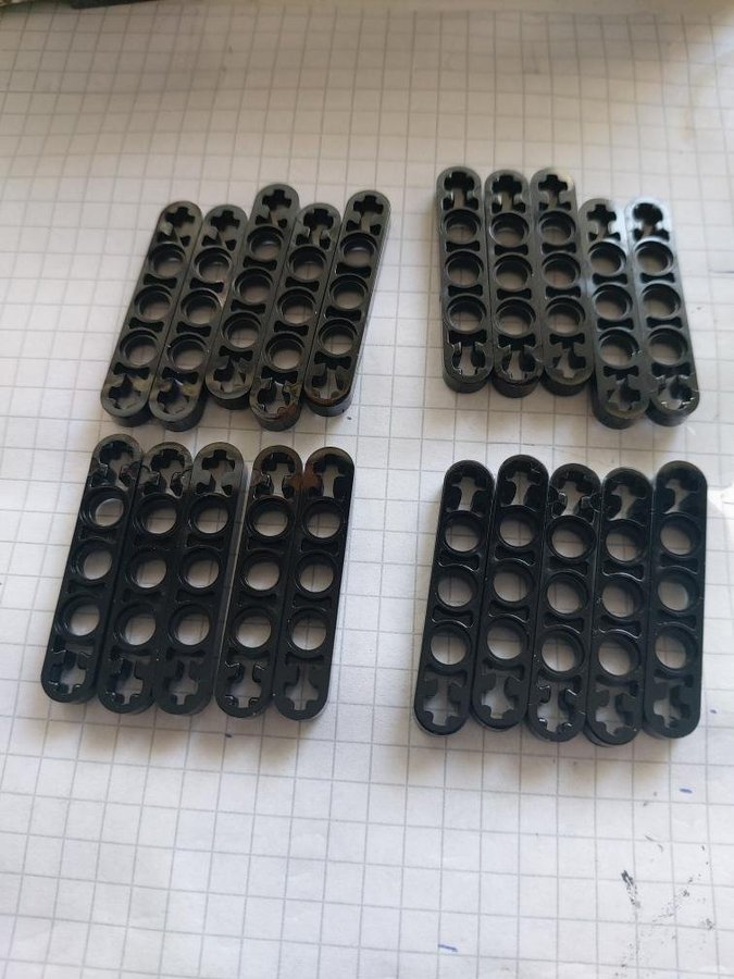 lego ny svart 6030286 1x5 liftarm smal 20 st Kop pa Tradera 481991807