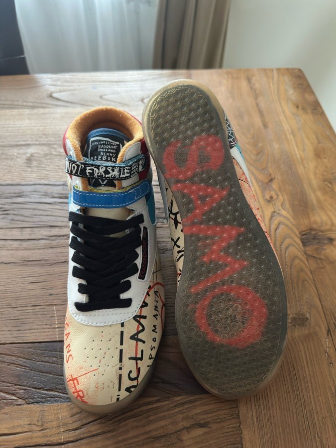 Rolland Berry Reebok Jean Michel Basquiat Shoes Юбка спідниця