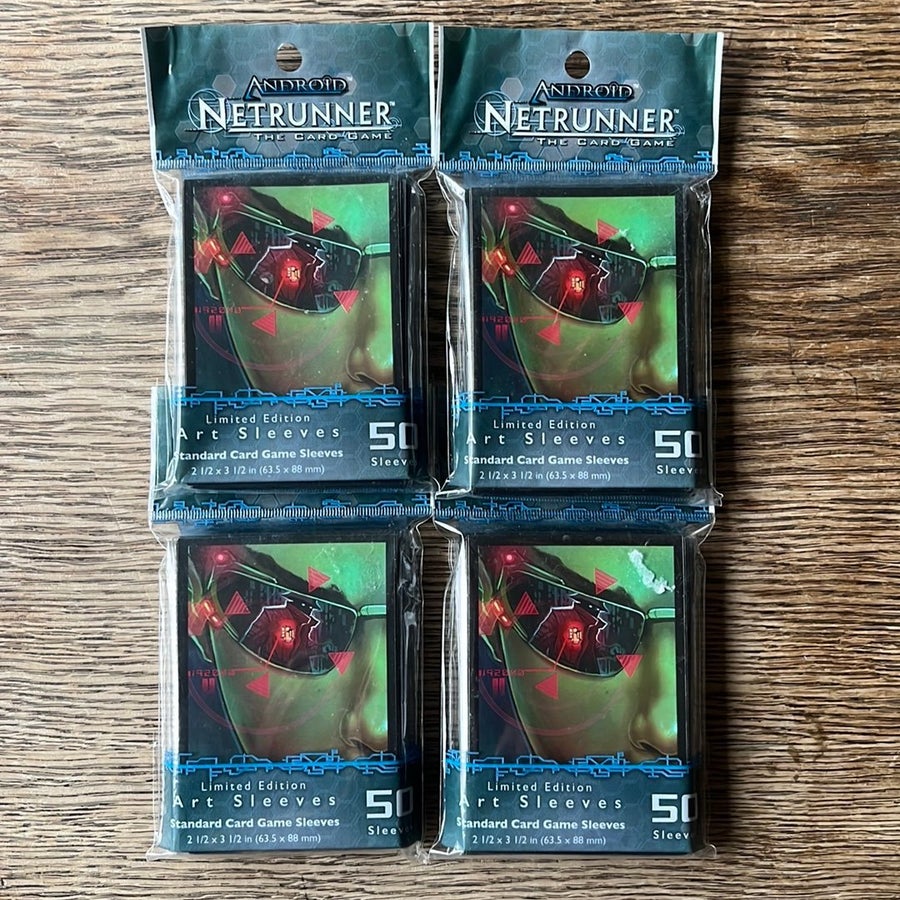 android netrunner card sleeves Ryker distant future of Android Android Netrunner Limited Edition Art