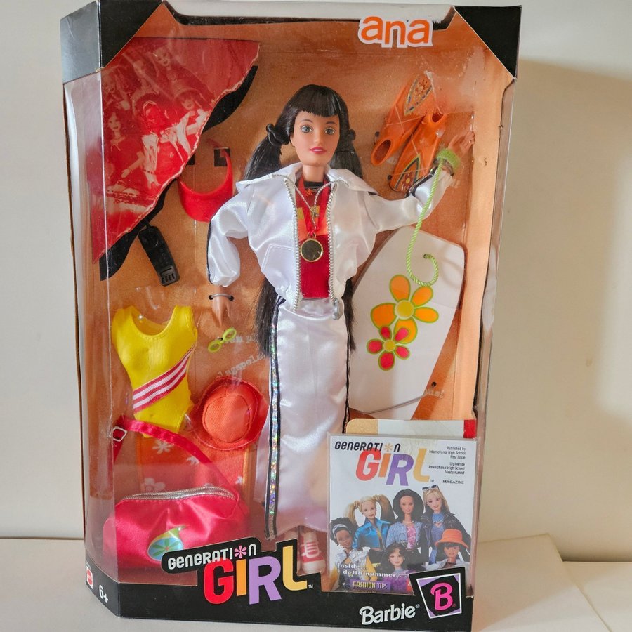 Mattel Generation Girl Barbie 1998 Barbie Generation Girl Ana