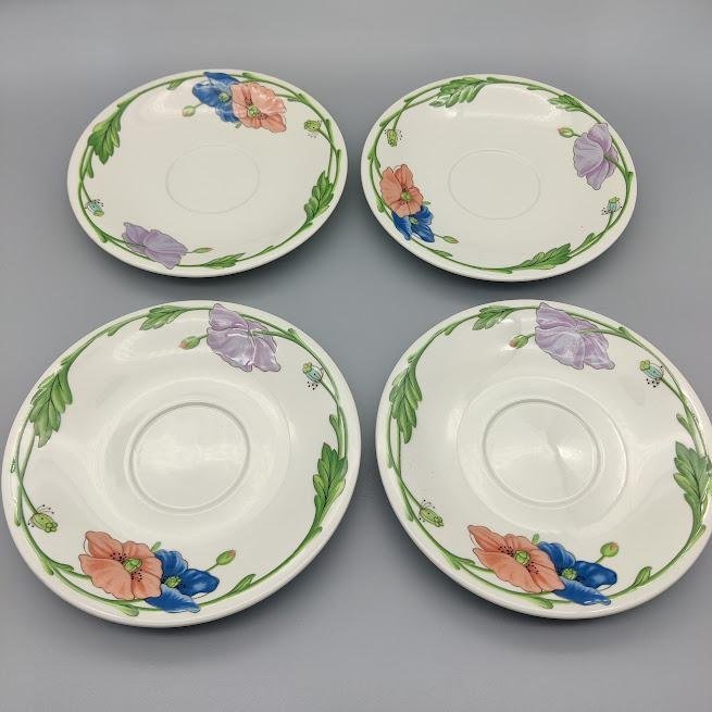 4 st Fat - Amapola Villeroy.. | Köp från SakLetarHyllan på Tradera