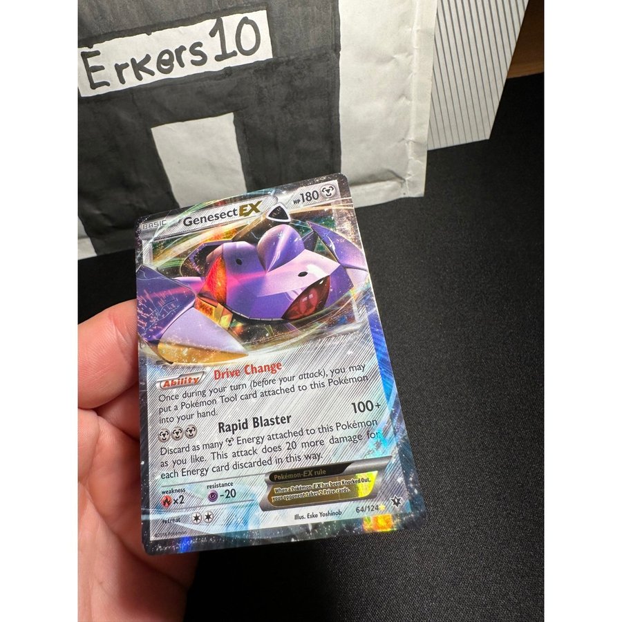 Genesect EX 64/124 Ultra Rare - Pokemon XY Fates Collide Card