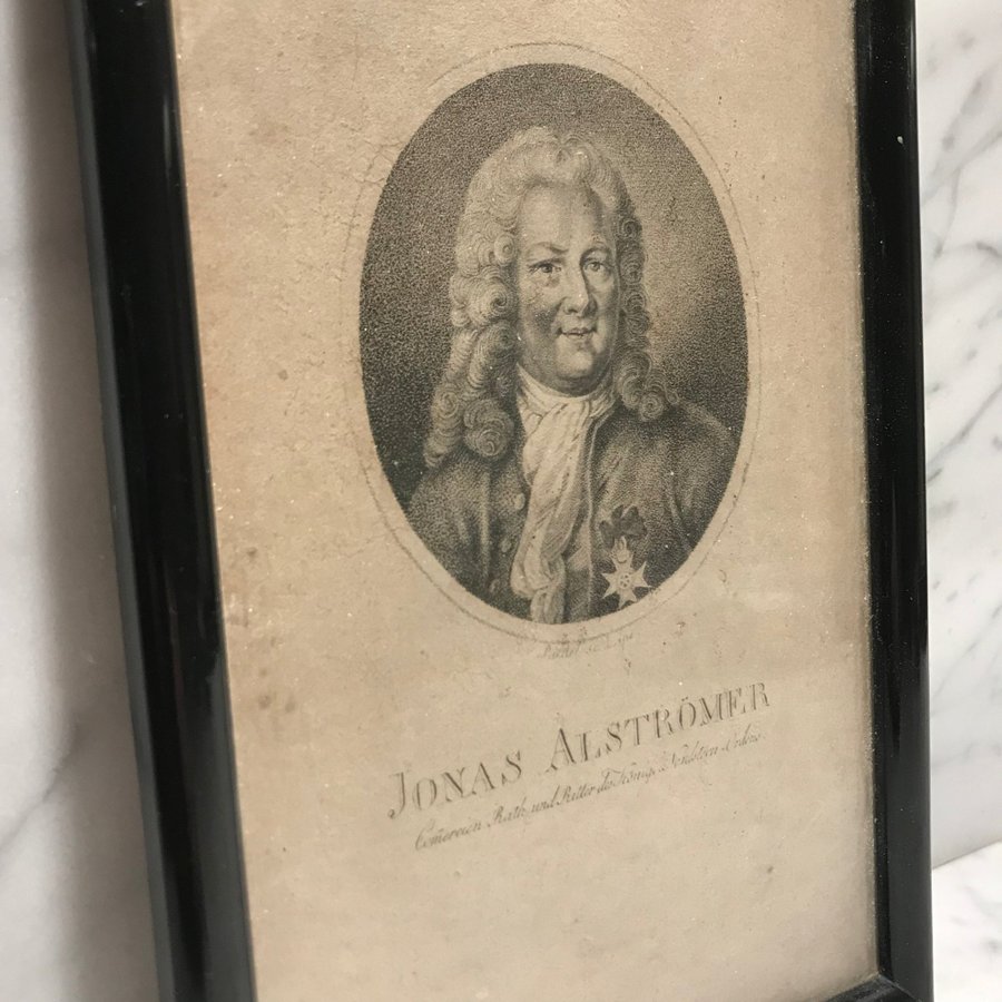 Jonas Alströmer, tryck, omkring år 1900 Köp på Tradera (575521921)